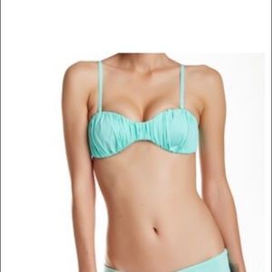 Maaji soft cup reversible mint bikini top